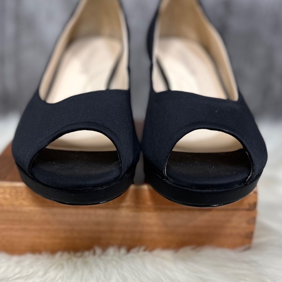 ⭐️Adrian Allen Sara Peep Toe Heels [S2121] - Picture 6 of 9